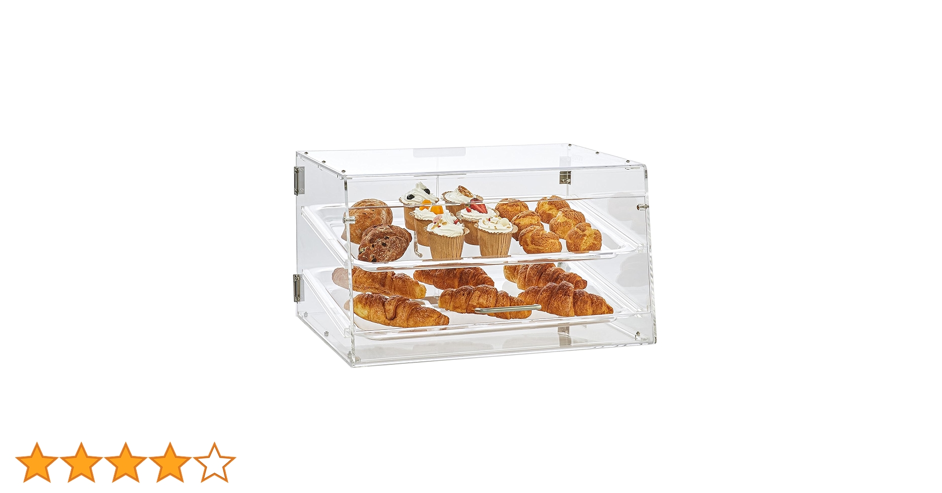 アクリル製ディスプレイケース x2 Amazon｜VEVOR ペストリーディスプレイケース 2段 業務用